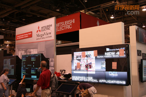 三菱MDT651S液晶顯示器驚艷Infocomm10