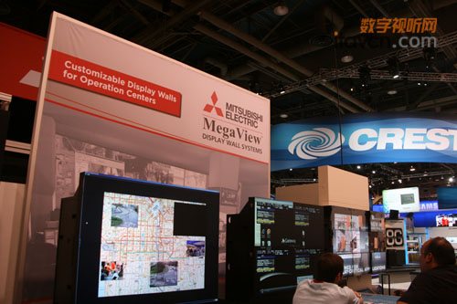 三菱MDT651S液晶顯示器驚艷Infocomm10