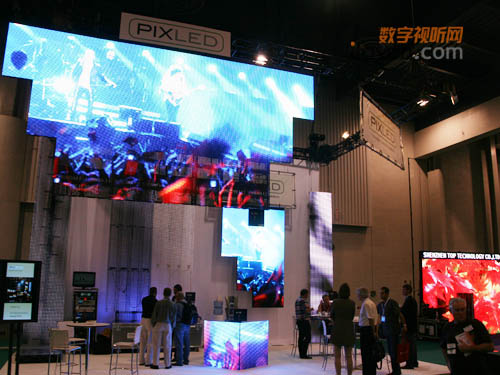 Pixled LED顯示屏閃耀Infocomm2010