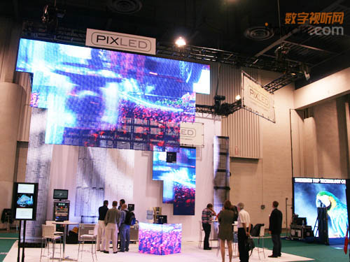 Pixled LED顯示屏閃耀Infocomm2010