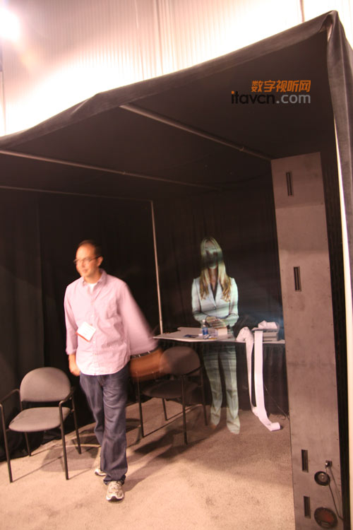 立體虛擬投影技術炫亮Infocomm2010