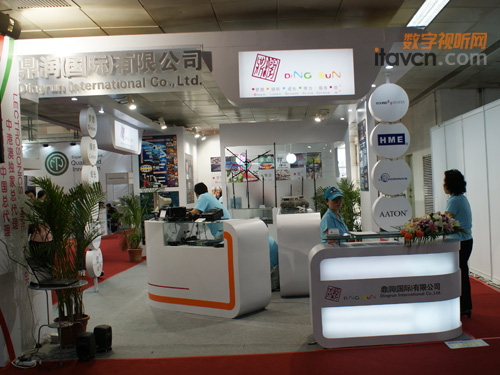 鼎潤攜SONOSAX數字調音臺參展BIRTV2010