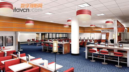 美肯尼迪國際機場配200部點餐專用Ipad