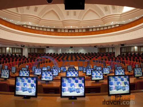 東平矩陣類產品應用于中科院科學會堂