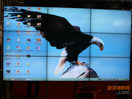 優(yōu)色展示自主研發(fā)的多彩大屏拼接