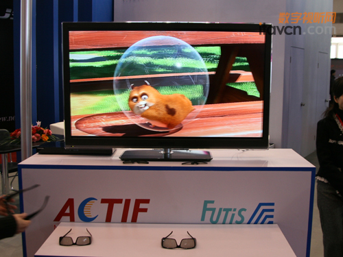 廈門來奇偏光科技攜3D眼鏡亮相大屏幕展