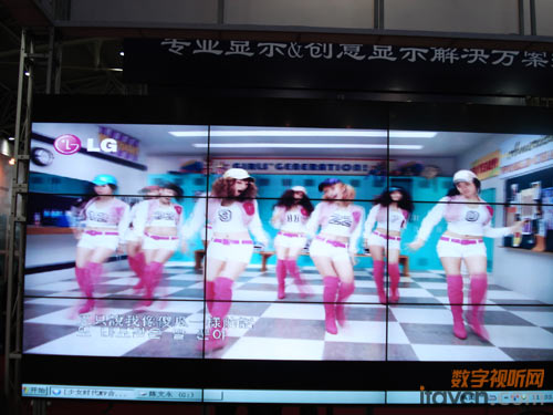 USER液晶大屏幕拼接顯示系統播放出的高清畫面