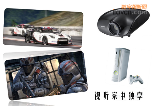 采用DLP投影技術的三星A600B 1080P全高清投影