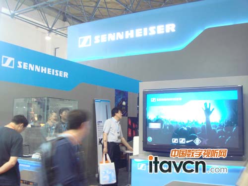Sennheiser展位