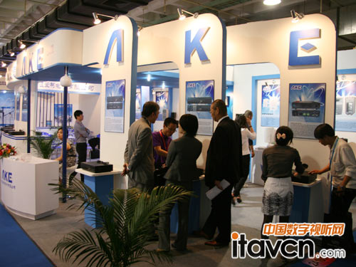 寧波愛柯電子有限公司展臺