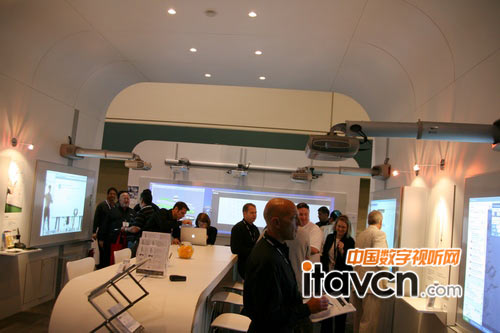 Ebeam展示了旗下電子白板系列產品