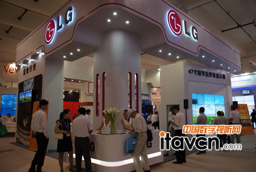 LG展臺現場