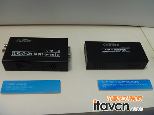 寬博SDI轉DVI轉換器CHD-3G亮相PALMA展