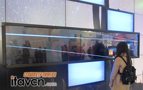 歐帝多點(diǎn)觸摸拼接屏