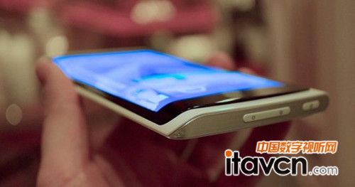 三星柔性屏原型機首次亮相