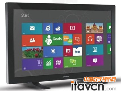 InFocus55英寸Win8觸摸屏一體機