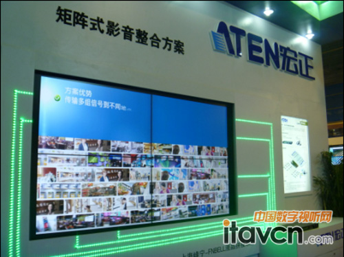宏正矩陣式影音整合方案
