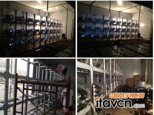 60臺D5510齊發(fā)力 矩陣排列穩(wěn)定輸出