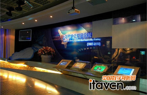 上海城市規劃展覽館內部圖片