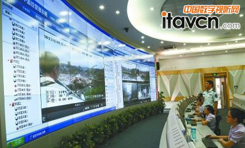 大屏幕遠程遙控拆除違建