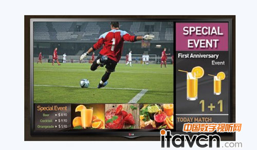 LG智能廣告發(fā)布系統(tǒng)新品LN549E