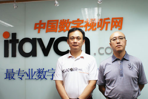 偉成資訊總經(jīng)理廖思明、大陸首席代表王建緯