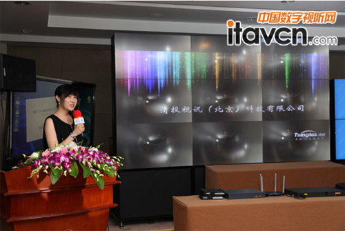 清投品牌總監楊女士分享清投成長歷程