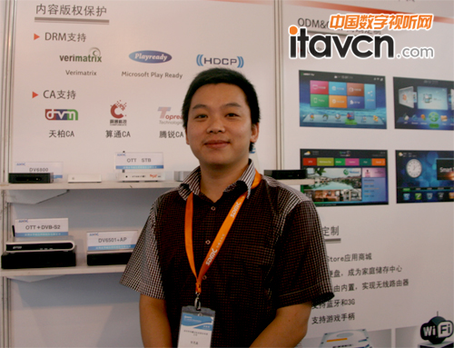 深圳市華曦達科技股份有限公司市場部總監張靈晶先生