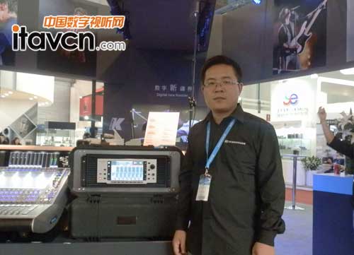 森海塞爾北方廣電銷售經理張磊