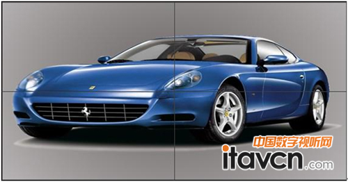 無縫液晶拼接效果圖