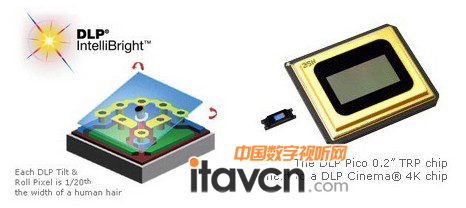最新dlp pico 0.2" trp芯片