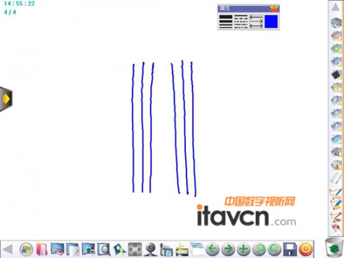 6點觸摸可以允許6個人同時書寫