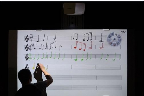 D755WTi讓學生譜寫名曲 不留痕跡