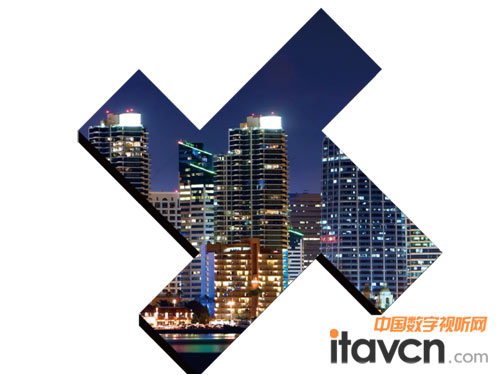 智慧拼接靈活多變 GQY視訊異形拼接屏