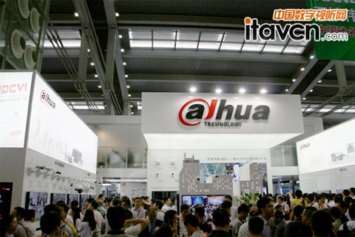 大華展臺人氣爆棚