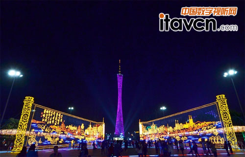 2013廣州國際燈光節開幕