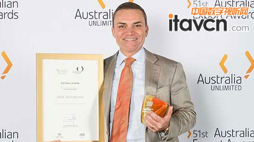 RODE公司榮獲澳大利亞最佳出口制造商稱號 RODE總裁Peter Freedman先生