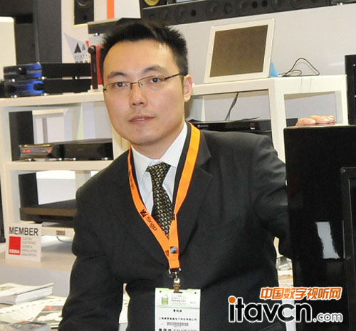 愛賞音威副總經(jīng)理曾銘淵