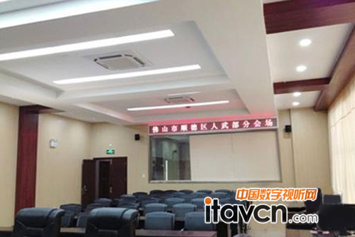 XILICA音頻矩陣落戶佛山順德武裝部