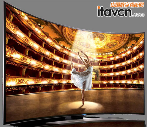 三星 曲面UHD TV U9800