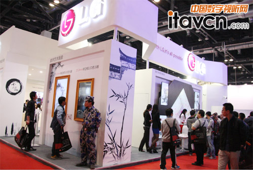 Infocomm:LG超窄邊亮相視聽盛宴!