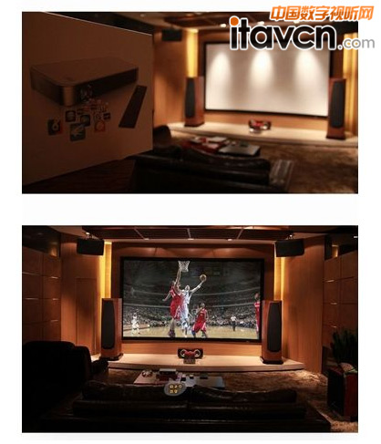 極米無(wú)屏超級(jí)電視應(yīng)用實(shí)拍