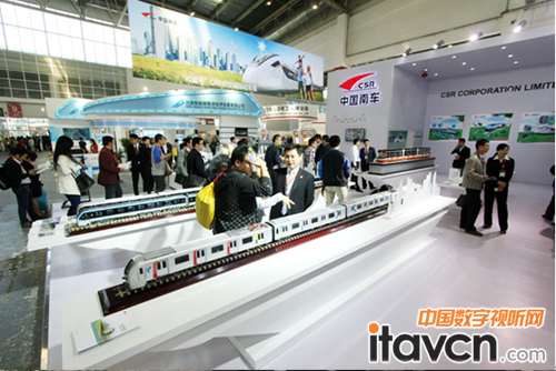 CRTSCHINA2014國際軌道交通展現場