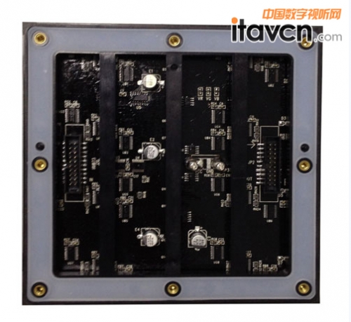 戶外P5led顯示屏模組背面圖片