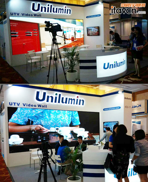 洲明科技小間距LED顯示屏Broadcast Asia2014秀風采