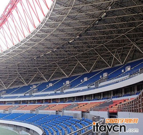 EV揚聲器落戶大慶奧林匹克體育中心