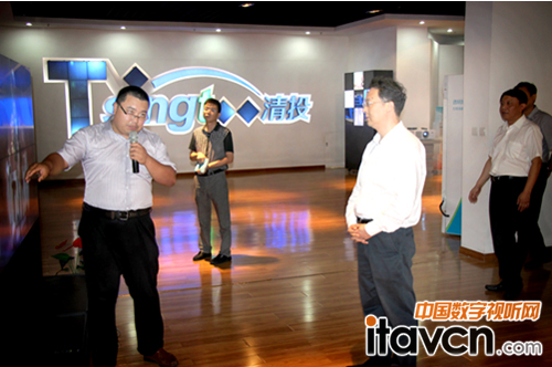 宜興市領導參觀清投視訊