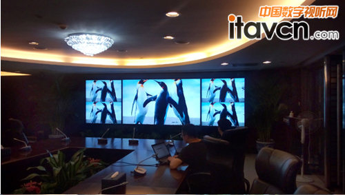 110寸VMAX智能巨幕落地民生銀行