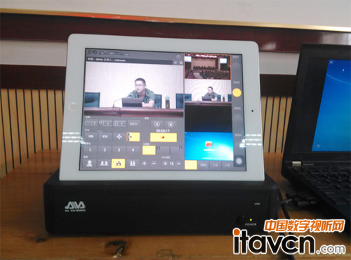 AVA便攜式錄播系統的操作界面