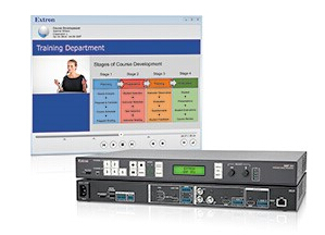 Extron SMP 351 和 FlexOS 幫您實現演講的實時記錄